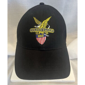 NRA Golden Eagles Hat Embroidered National Rifle Association 2nd Amendment